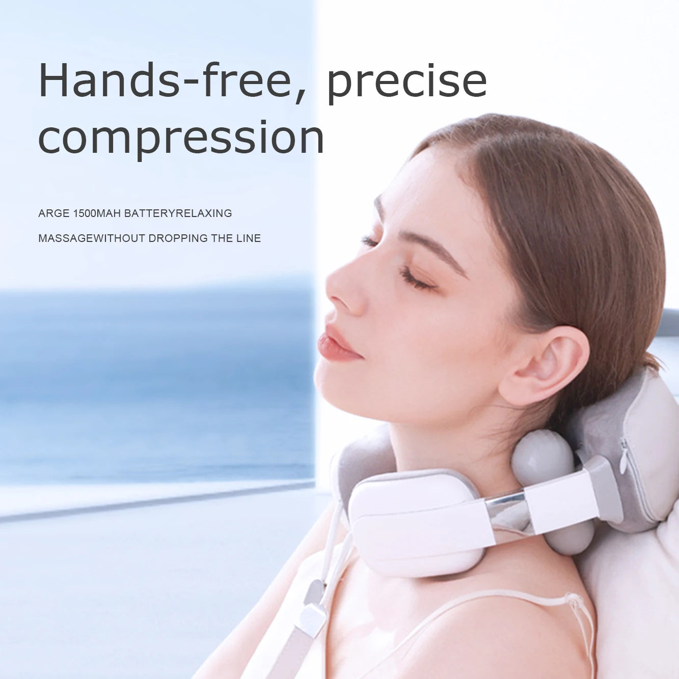 2025 Upgraded Wireless Neck Massager with Heat Compression It Is a Deep-Kneading Shoulder and Neck Massager as Well as a Full-B