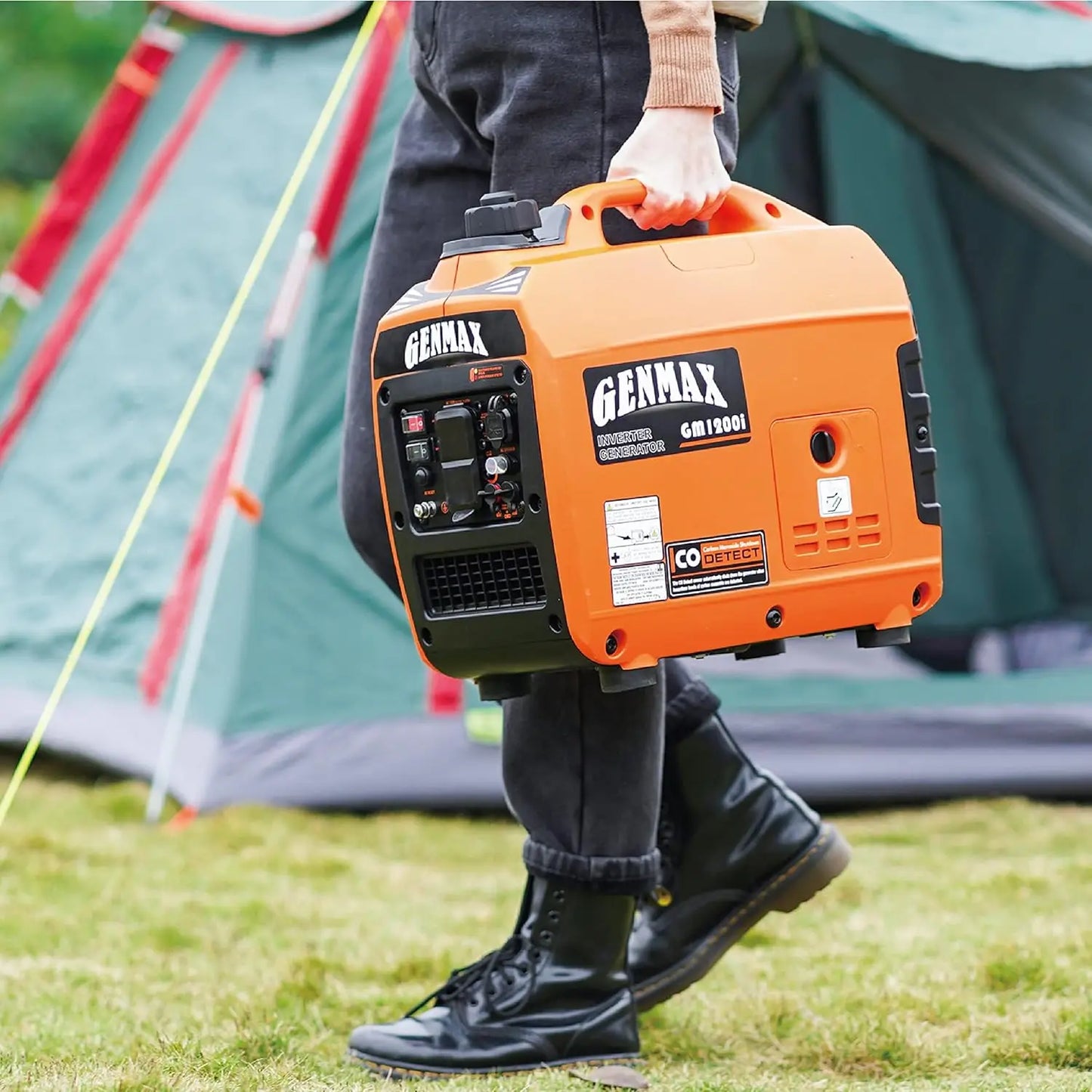 Generator,EPA Compliant, Eco-Mode Feature, Ultra Lightweight for Backup Home Use & Camping