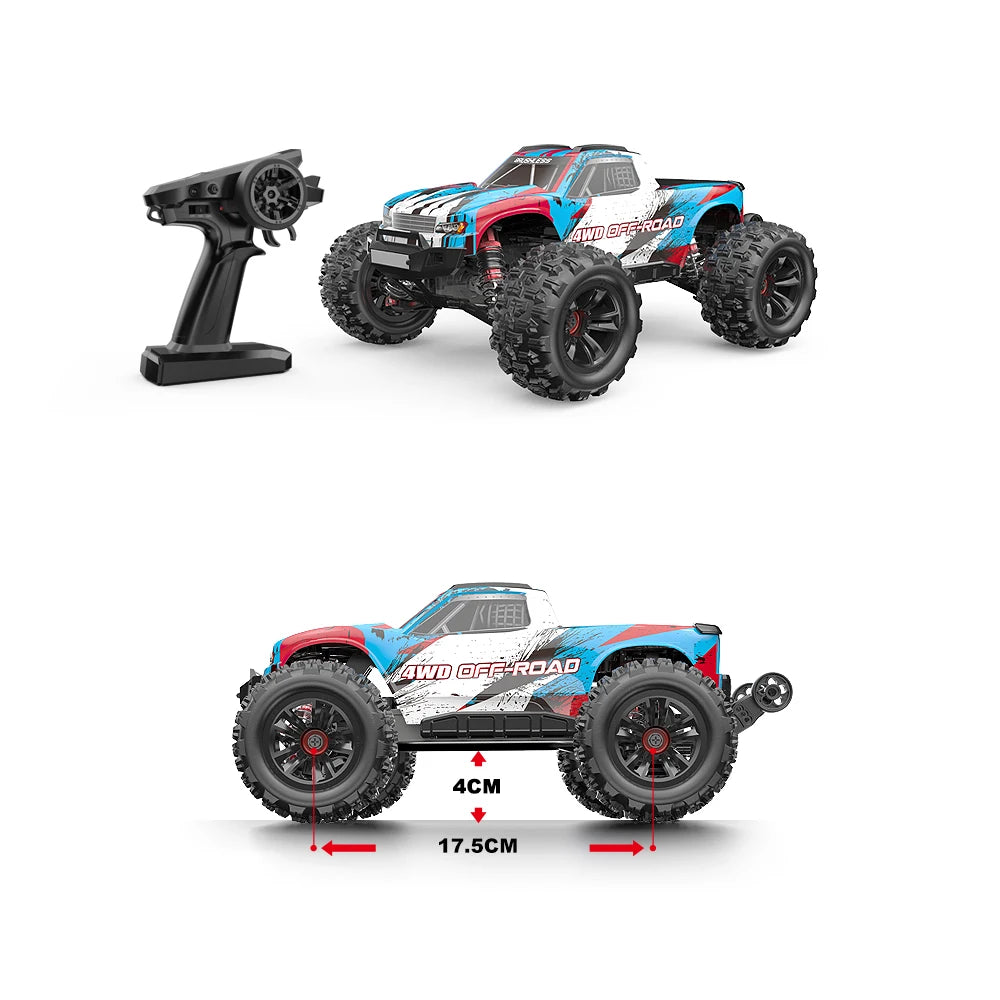 MJX 16208 V2.0 1/16 Rc Cars 4WD Off-Road Racing Truck Brushless 2.4g RC Cars Hyper GO High-speed Drift Remote Control Car Toys