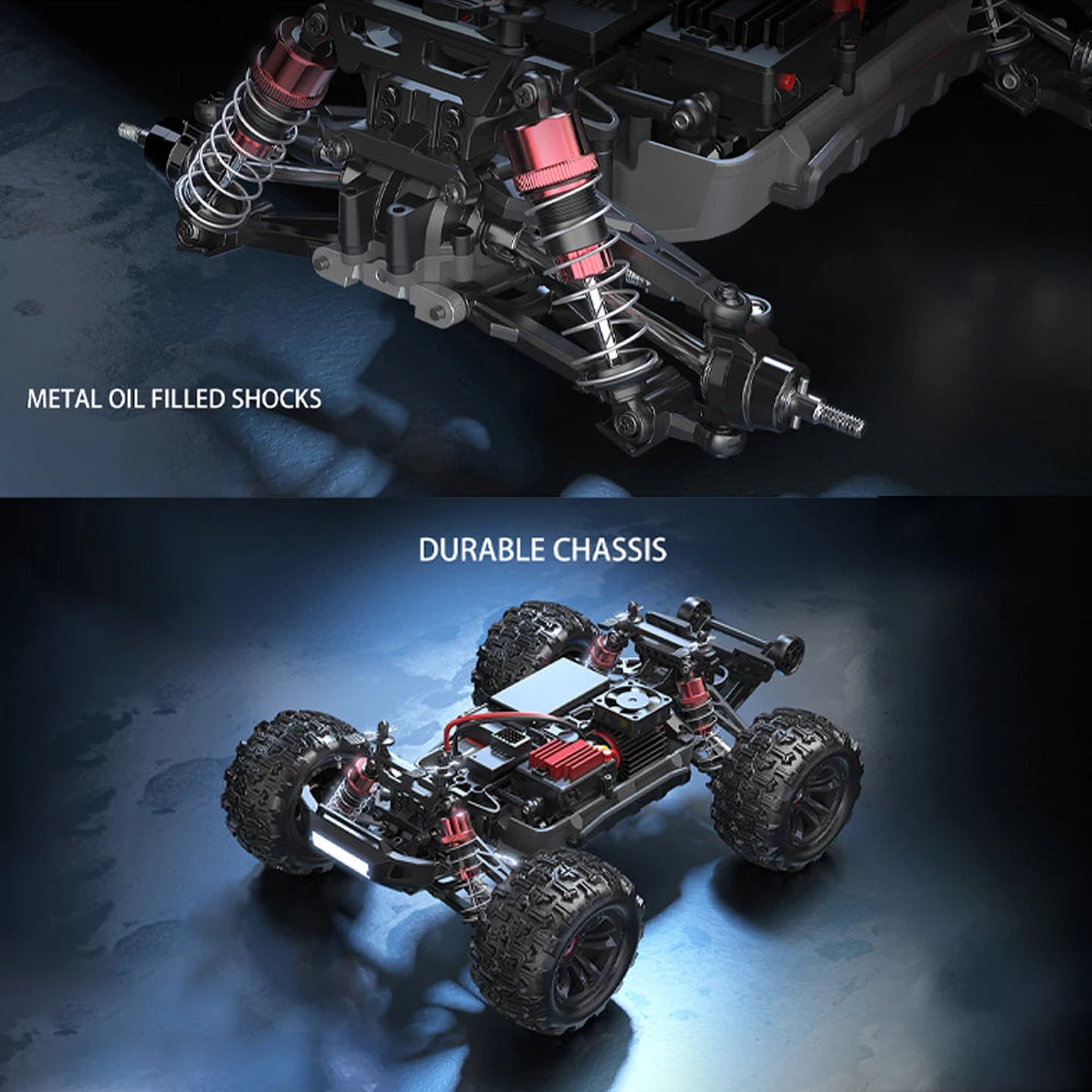 MJX 16208 V2.0 1/16 Rc Cars 4WD Off-Road Racing Truck Brushless 2.4g RC Cars Hyper GO High-speed Drift Remote Control Car Toys