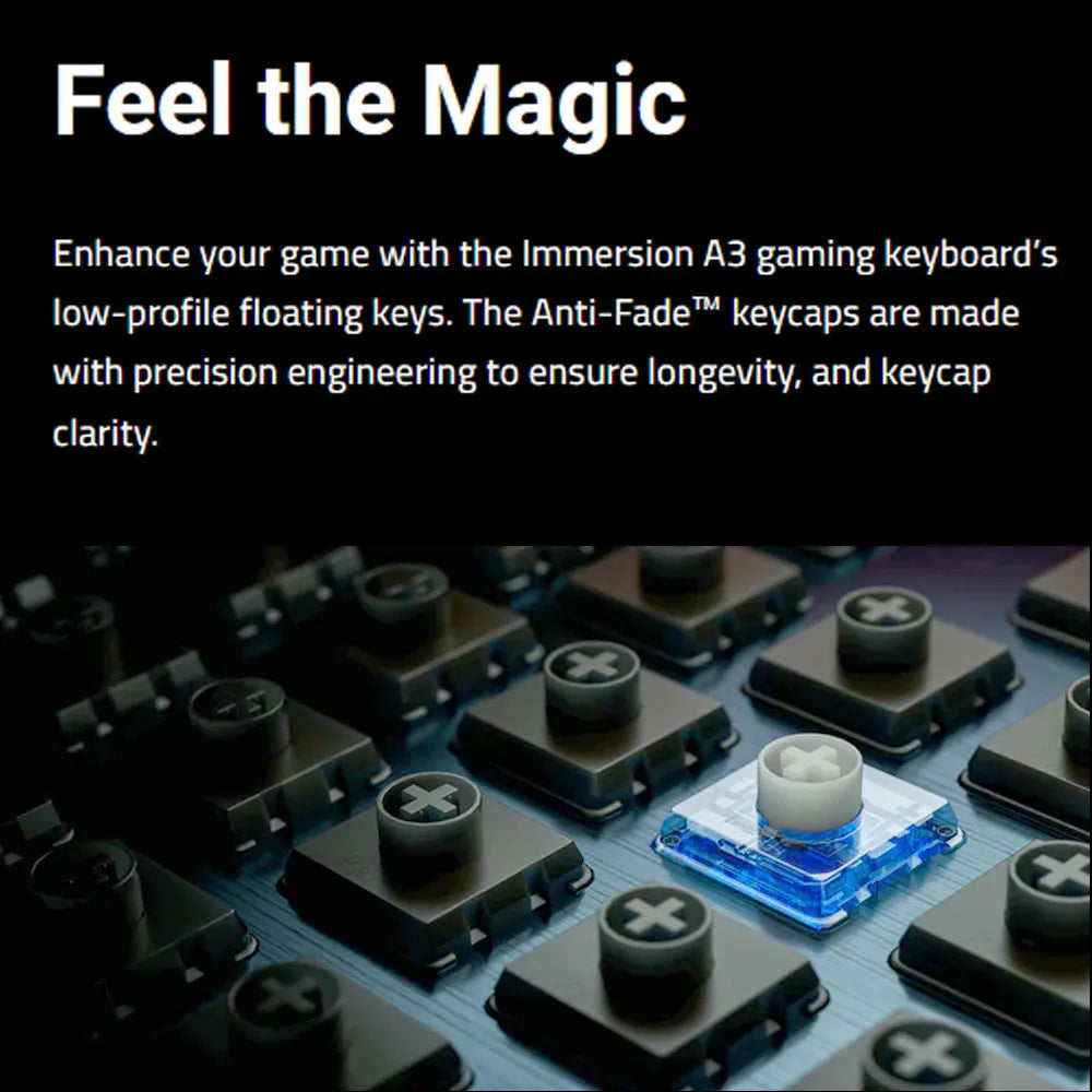 HEXGEARS A3 Bluetooth/2.4GWirless/Type-C Wired Mechanical Keyboard 87 Key RGB Hot Swap Kailh Switch Gaming Keyboard Mechanical
