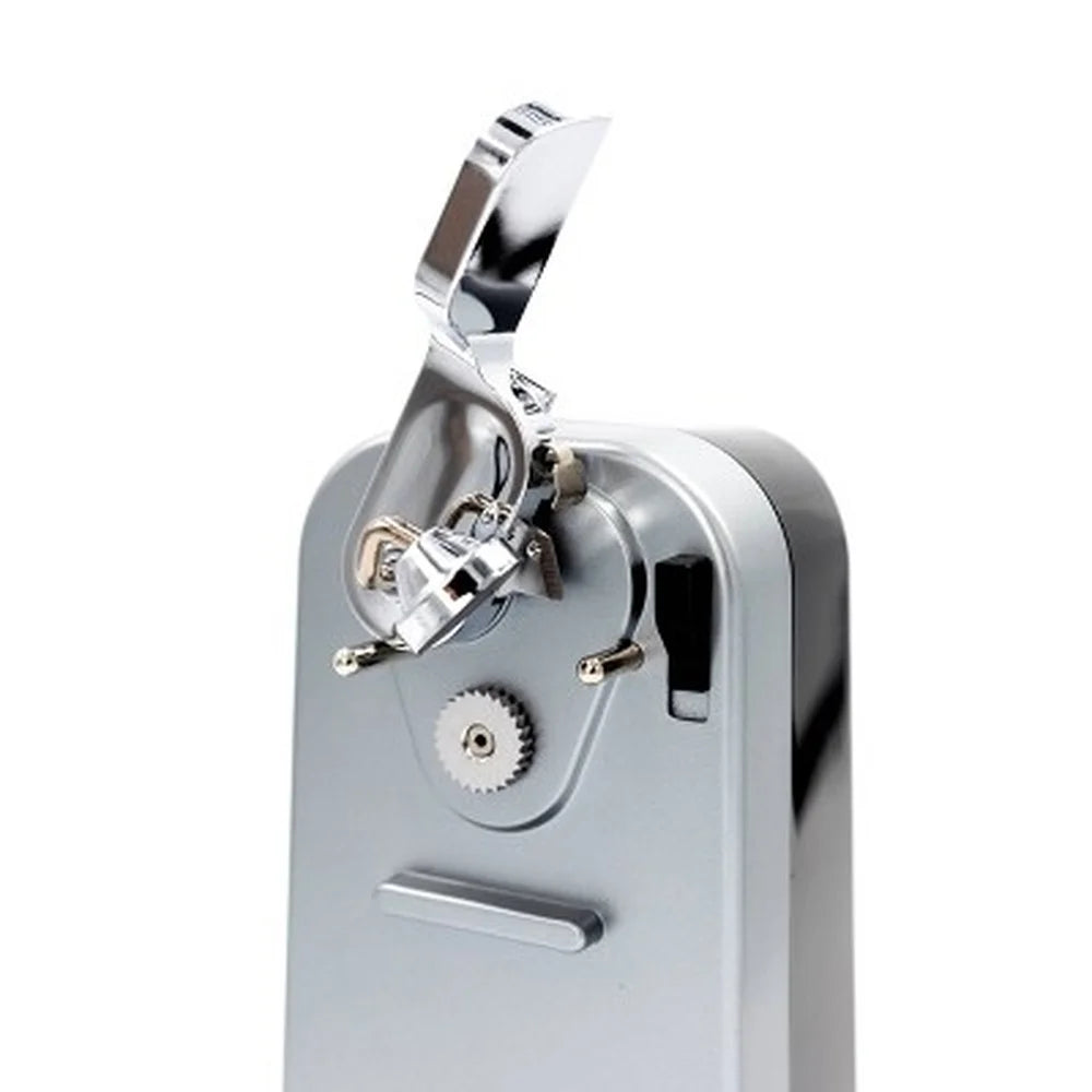 Electric Can Opener Freestanding Magnetic Lid Lift-Off Easy Single-Touch Operation Sturdy Base Power Cut Blade Removable
