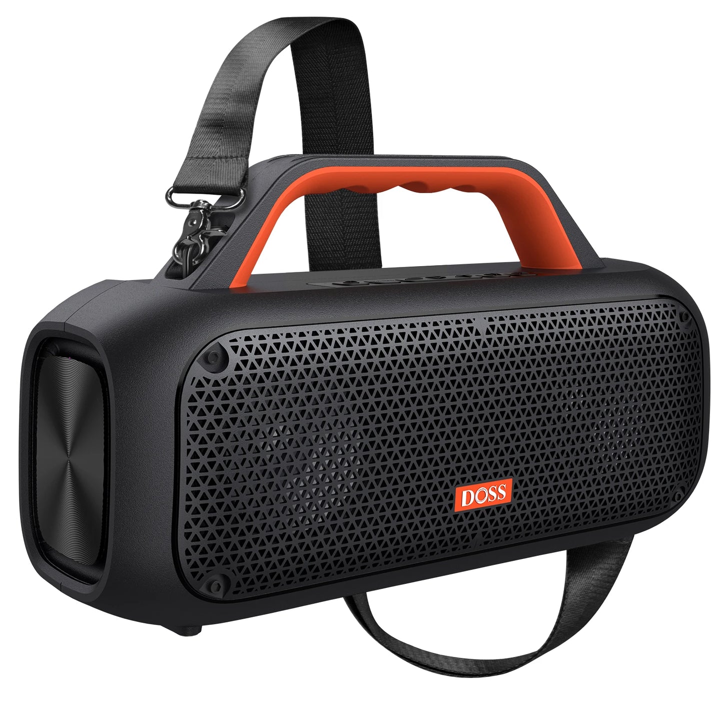 DOSS Outdoor Portable Bluetooth Speaker Powerful 60W Stereo Bass Subwoofer SoundBox IPX6 Waterproof TWS Pairing Wireless Speaker