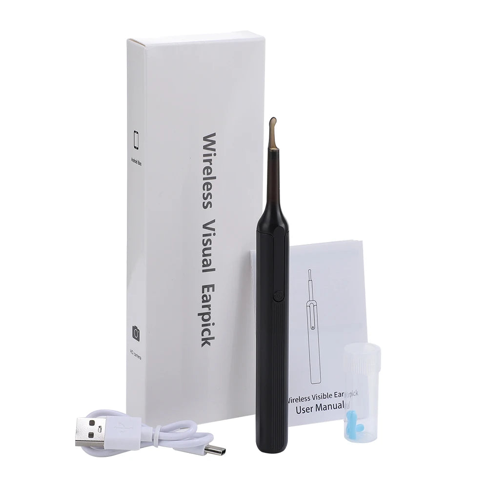 Smart WIFI Visual Ear Cleaner 500W HD Camera Endoscope Ear Picker Health Care with 6 LED Lights Earwax Removal Tools Ear Care