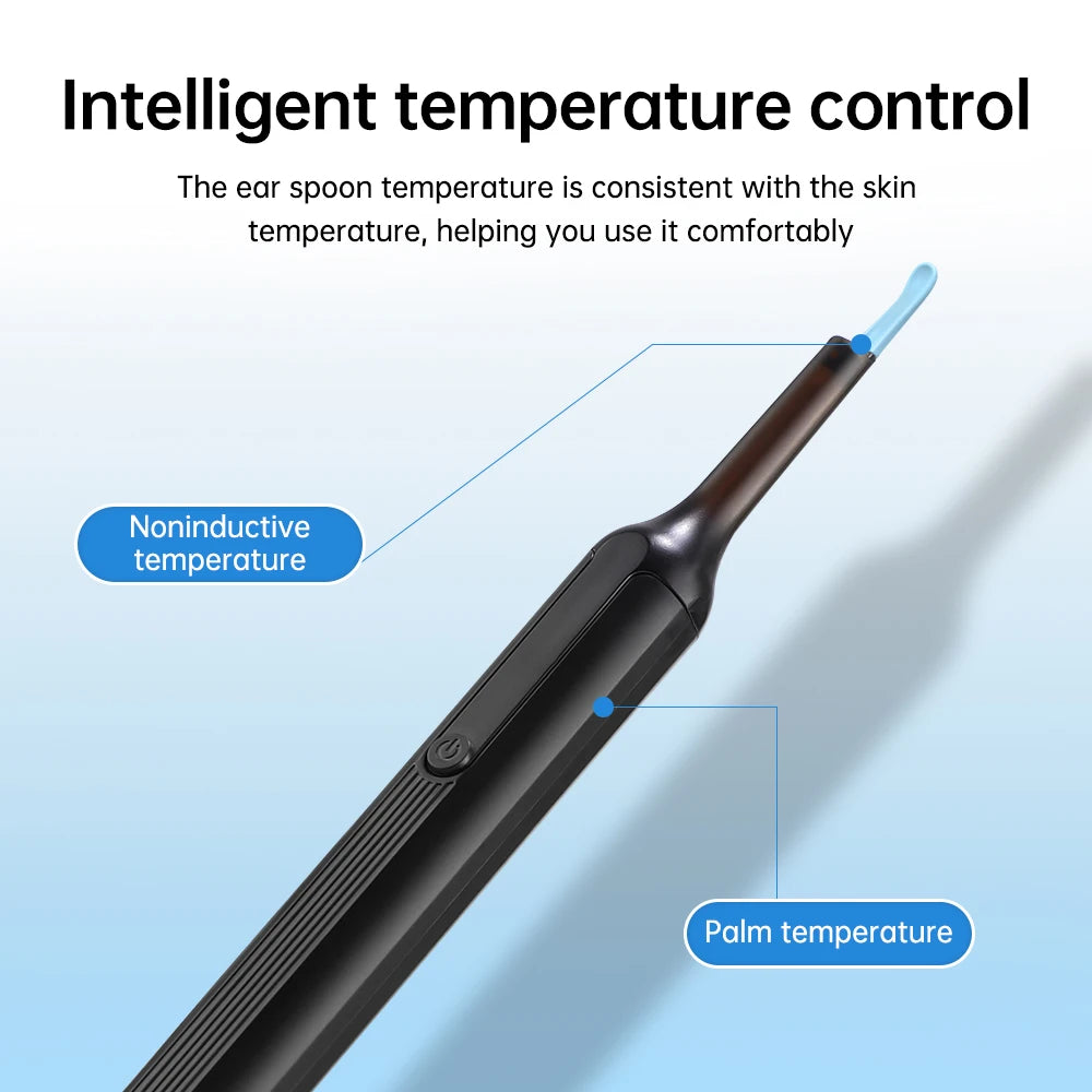 Smart WIFI Visual Ear Cleaner 500W HD Camera Endoscope Ear Picker Health Care with 6 LED Lights Earwax Removal Tools Ear Care