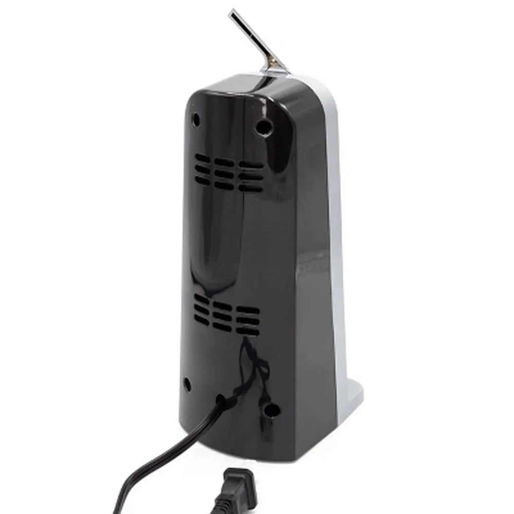 Electric Can Opener Freestanding Magnetic Lid Lift-Off Easy Single-Touch Operation Sturdy Base Power Cut Blade Removable