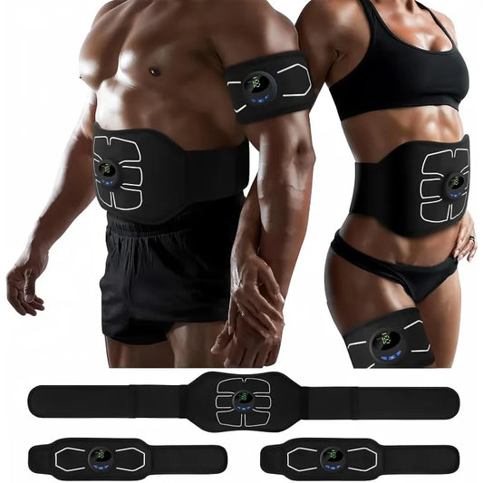 MZ Electronic Muscle Stimulator, Abs Stimulator Muscle Toner, Ab Machine Trainer for All Body, Fitness Strength Trai